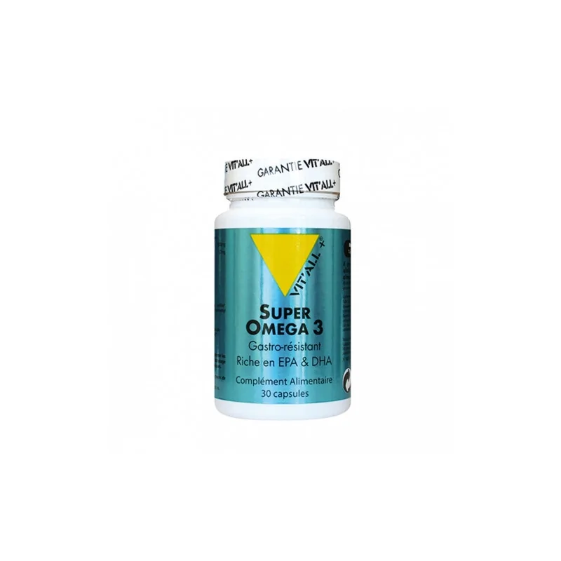 VIT’ALL+ Super Oméga 3 1000Mg 30 Capsules