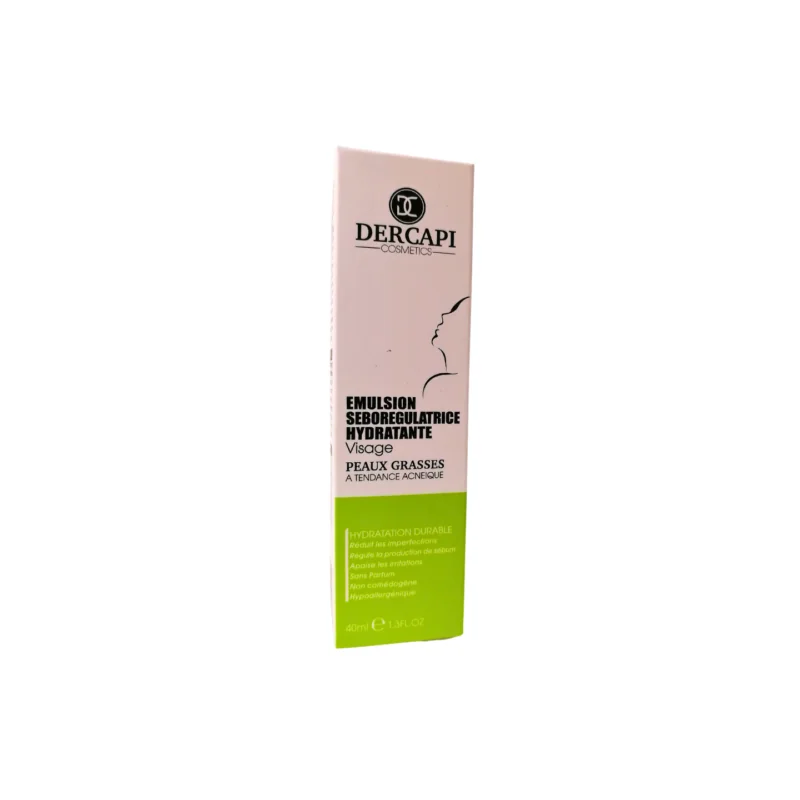 Dercapi Emulsion Seboregulatrice Peaux Grasses 40ml