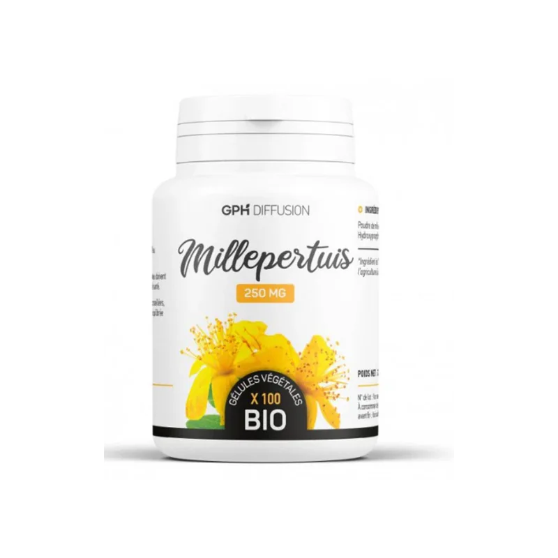 GPH Diffusion Millepertuis 250 mg 100 Gélules