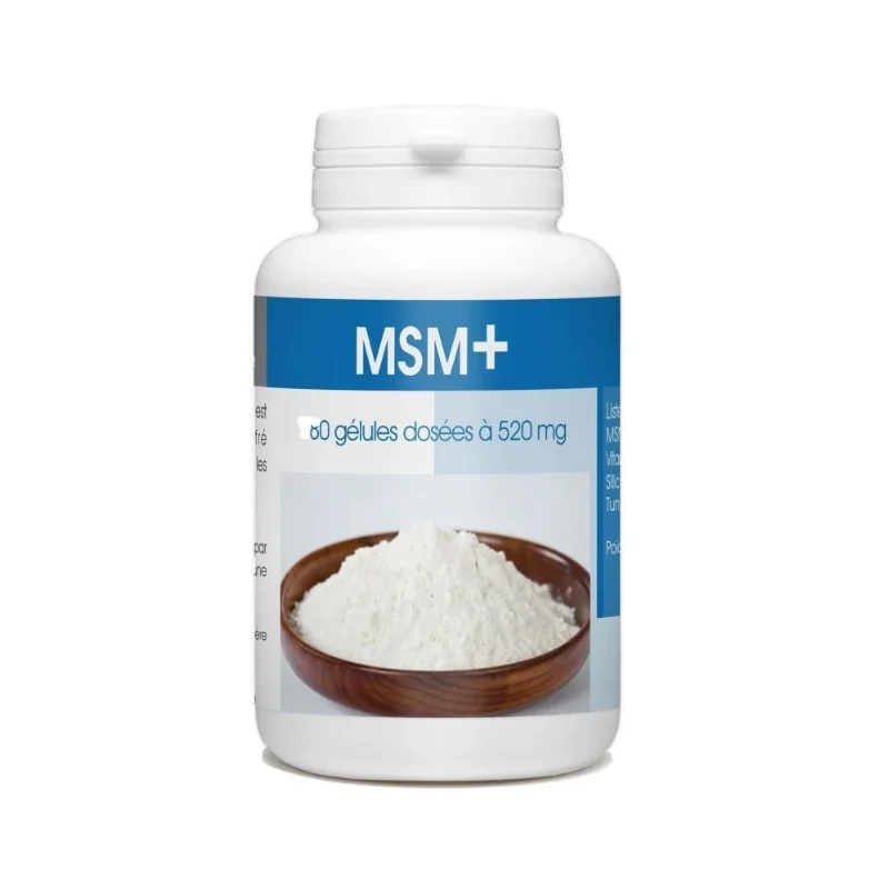GPH DIFFUSION MSM+ 520 mg | 60 gélules