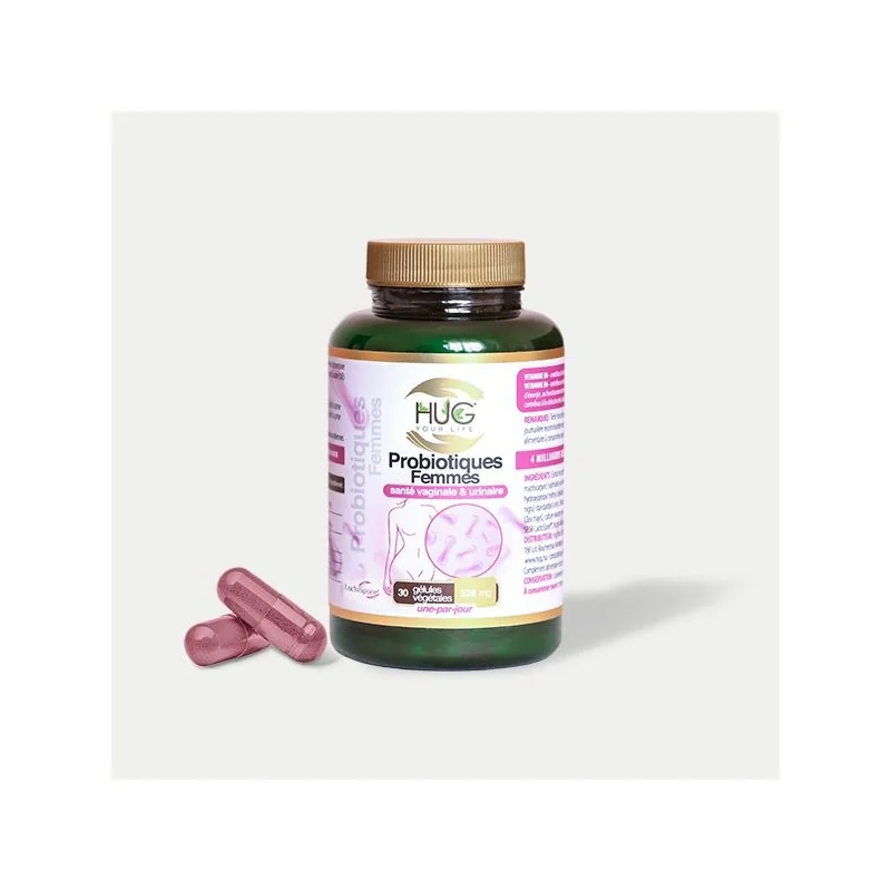 HUG BIOTIQUES FEMMES 30 GELULES 528 MG