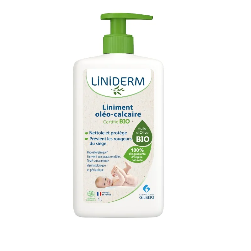 GILBERT LINIMENT OLÉO-CALCAIRE STABILISÉ POMPE 1 L