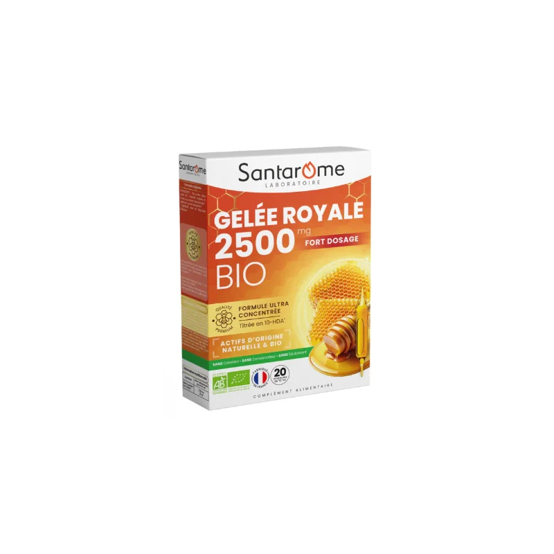 SANTAROME GELLEE ROYALE 2500 MG 20 AMP