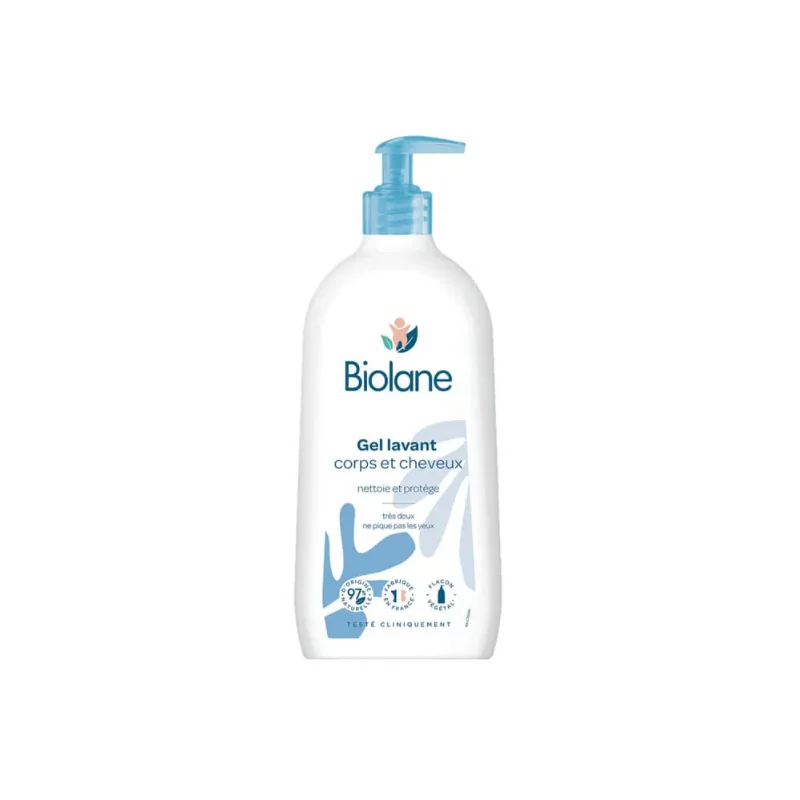 Biolane Gel Lavant Corps et Cheveux 350ml