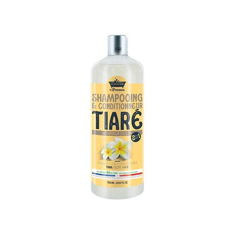 LES PETITS BAINS DE PROVENCE Shampooing doux Tiaré 1L
