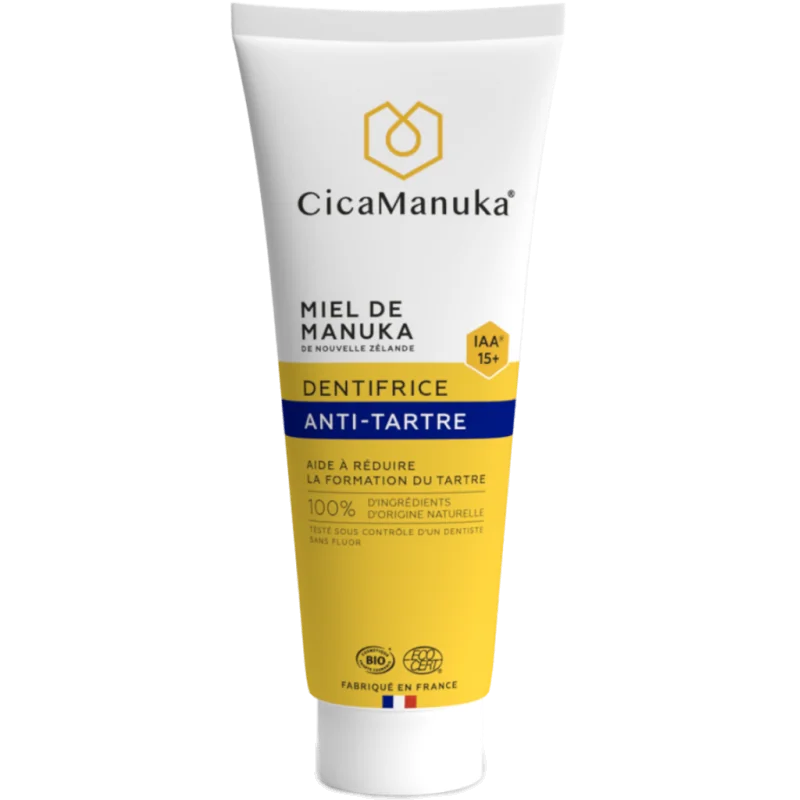 CICA MANUKA DENTIFRICE ANTI-TARTRE IAA15+ 75ML