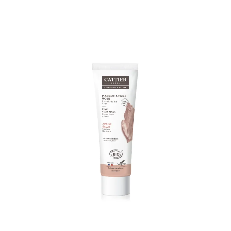 Cattier MASQUE A L'ARGILE ROSE 100ml