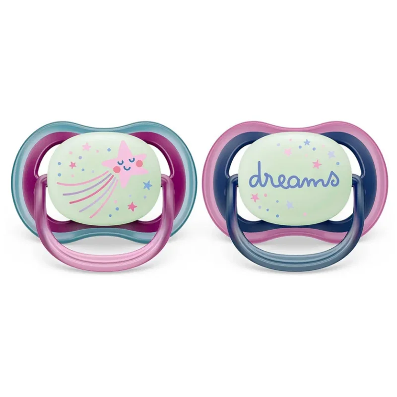 AVENT SUCETTE PHILIPS ULTRA AIR 6-18M GIRL SCF376/14