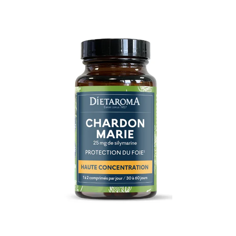 DIETAROMA CHARDON MARIE 60 COMPRIMES