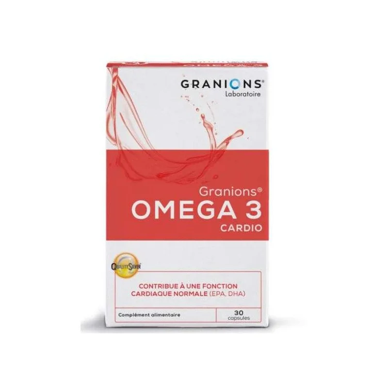GRANIONS OMEGA 3 CARDIO 30 CAPSULES