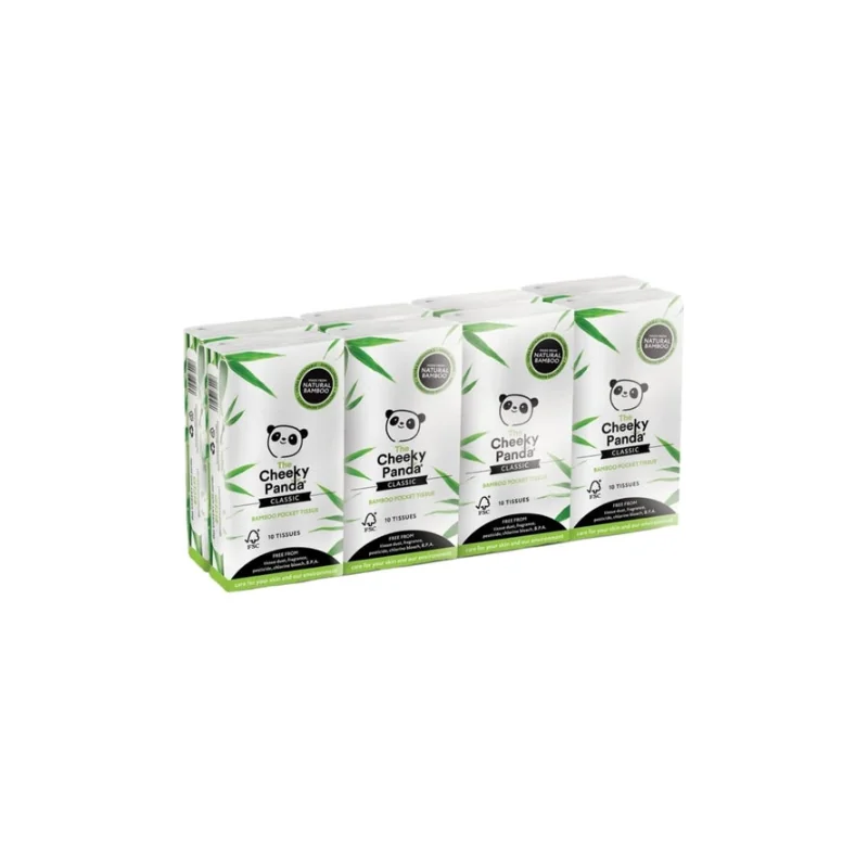 The Cheeky Panda MOUCHOIR POCKET BAMBOU 8*12U