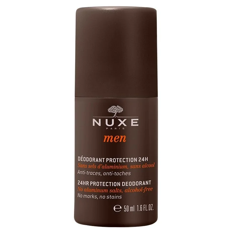 NUXE MEN DEODORANT PROTECTION 24H 50ml Tous Types De Peaux Même Sensibles