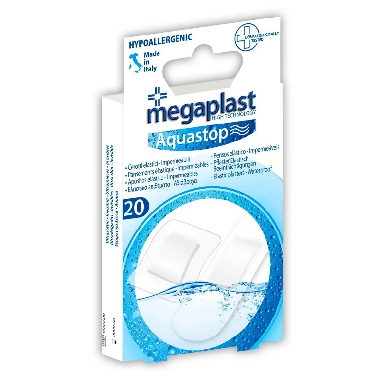 MEGAPLAST AQUASTOP PANSEMENT BOÎTE 20 - 112417
