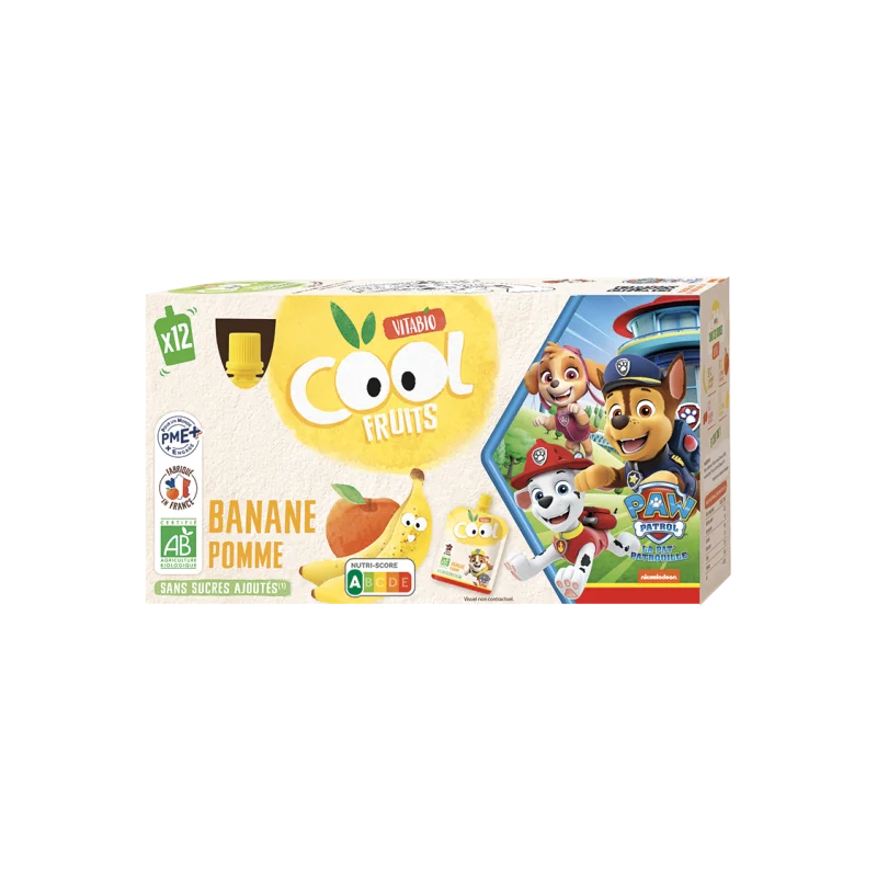 Vitabio POMME BANANE 12x90G