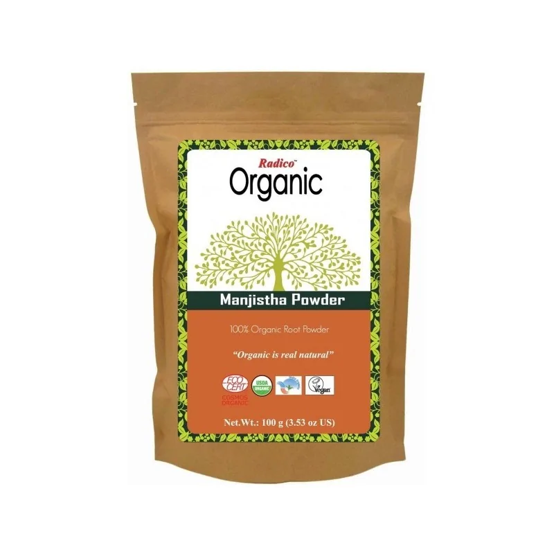RADICO ORGANIC HAIR COLOR MAJISTHA POWDER