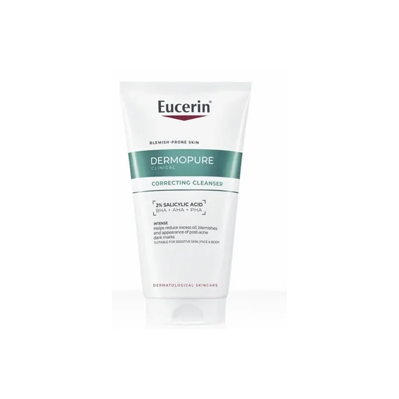 EUCERIN DERMOPURE TRIPLE ACTION GEL NETTOYANT 150 ML