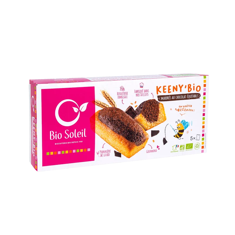 BIO SOLEIL KEENY'BIO MARBRES AU CHOCOLAT 150G