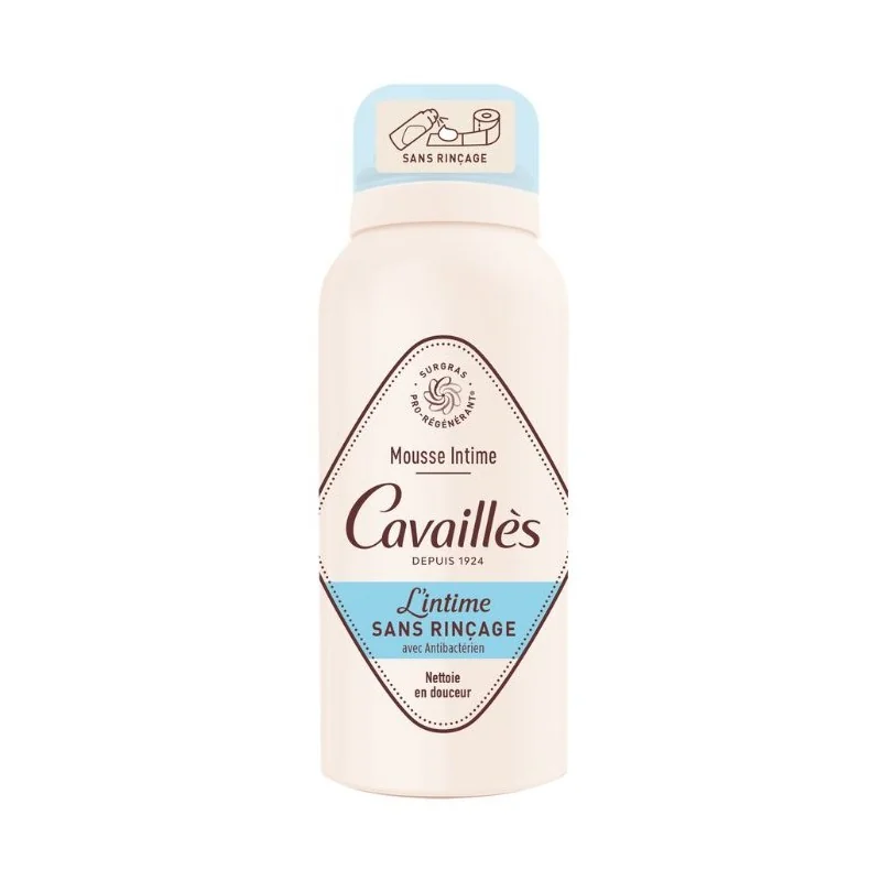ROGE CAVAILLES MOUSSE INTIME SANS RINCAGE AVEC ANTIBACTERIEN 100 ML