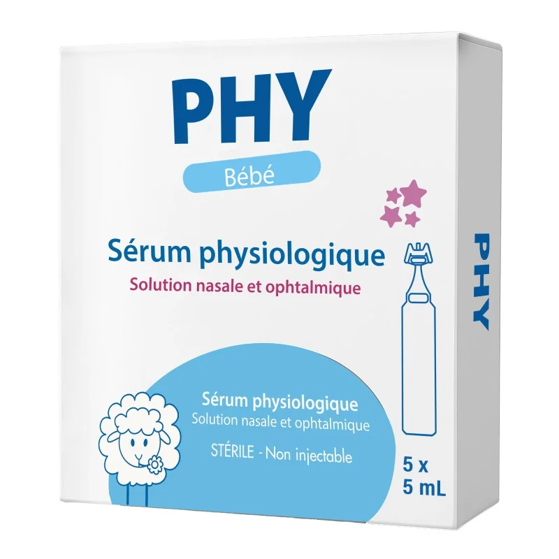 GILBERT PHY SERUM PHYSIOLOGIQUE 5X5ML
