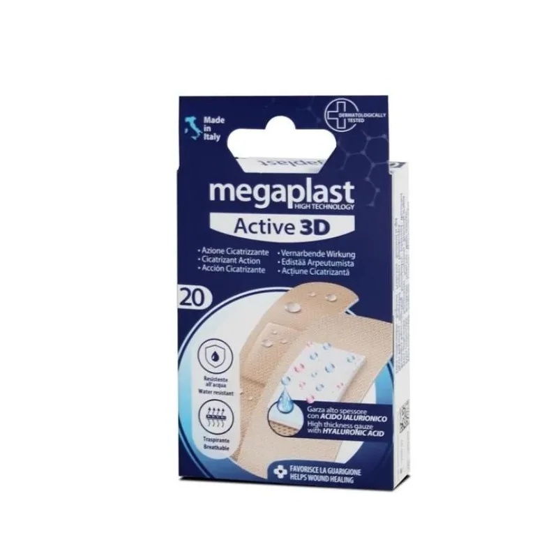 MEGAPLAST PANSEMENT ACTIVE 3D BOITE DE 20 - REF 081997