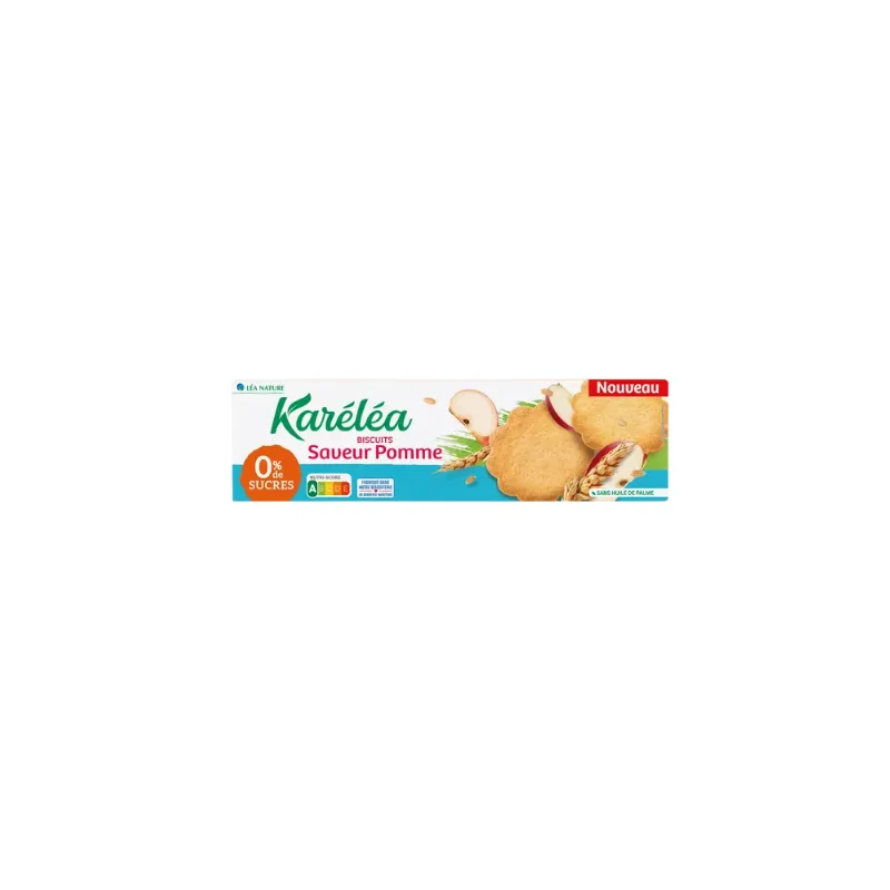 KARELEA BISCUITS POMME SS 132G