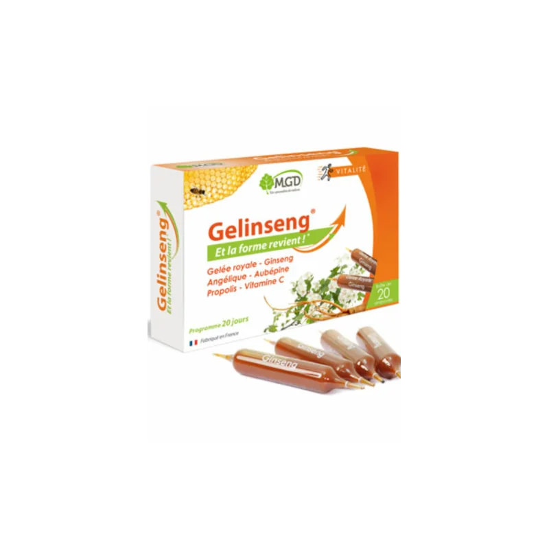 MGD NATURE GELINSENG 20 AMPOULES