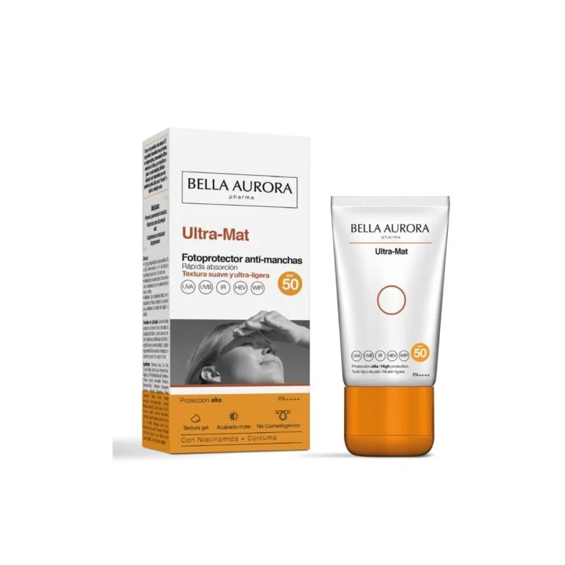 Bella Aurora Ultra-Mat Ecran Solaire Gel Spf50+ 50ml