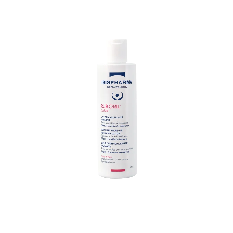 ISISPHARMA RUBORIL LOTION LAIT DEMAQUILLANT APAISANT250Ml