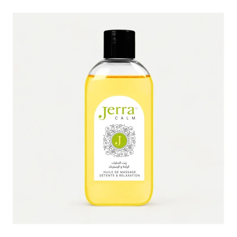 JERRAFLORE JERRA CALM 150ml Huile De Massage Reposante