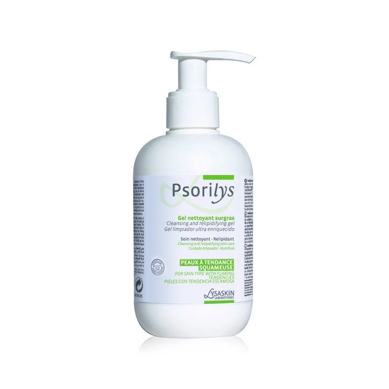 LYSASKIN PSORILYS GEL NETTOYANT SURGRAS 200ML
