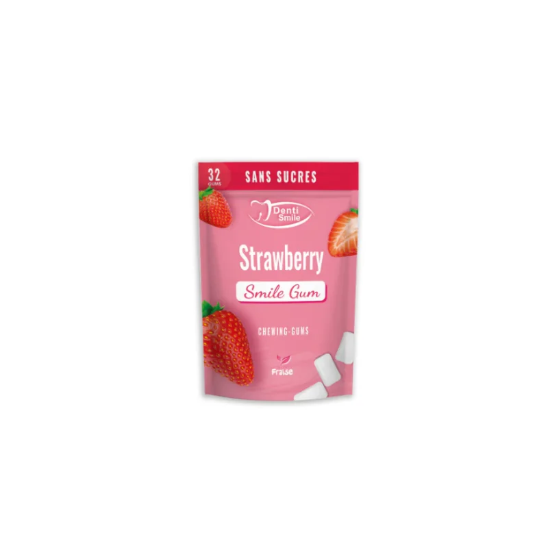Denti Smile Chewing Gums Fraise Sans Sucres 32