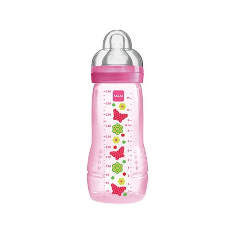 MAM BIBERON EASY ACTIVE ROSE 330ML