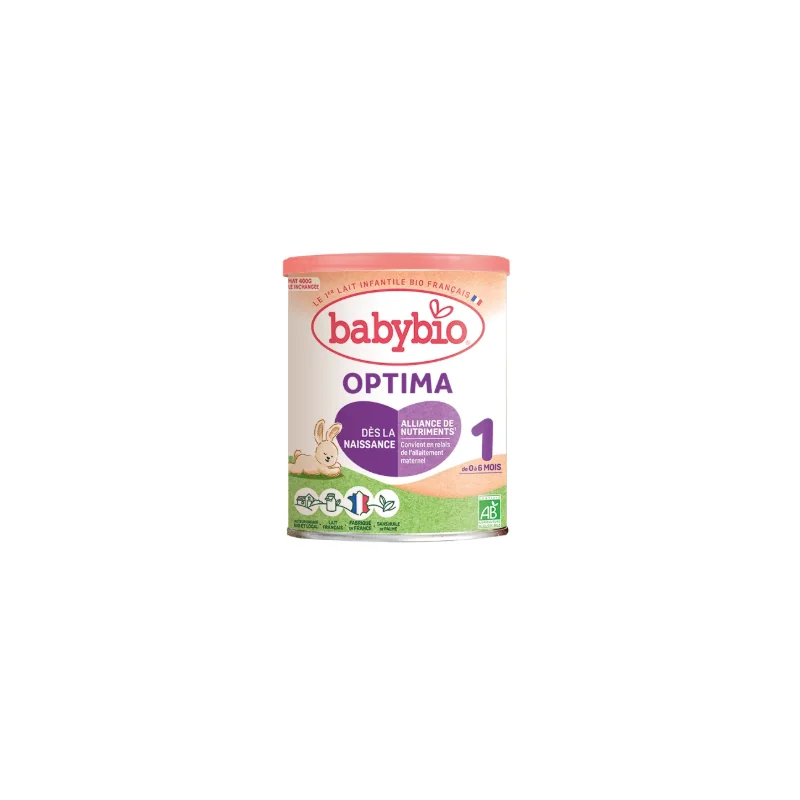 BABYBIO LAIT INFANTILE OPTIMA 1 400G