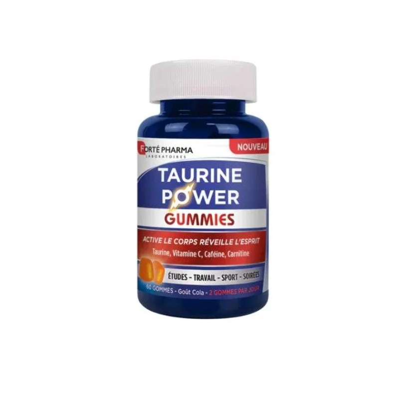 FORTE PHARMA TAURINE POWER GUMMIES 60 GUMMIES GOUT COLA