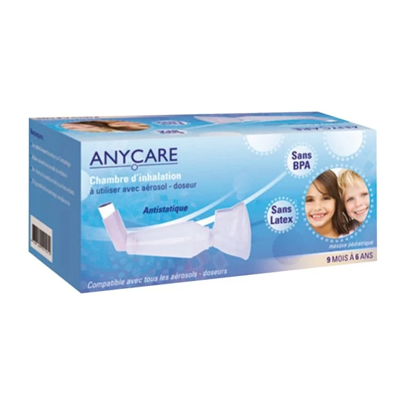 ANYCARE CHAMBRE D'INHALATION 9 mois à 6 ans