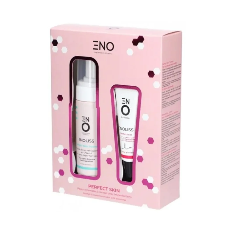 CODEXIAL ENOLISS MOUSSE DERMO NETTOYANTE PURIFIANTE 150 ML + 15 AHA EMULSION RENOVATRICE NUIT 30 ML