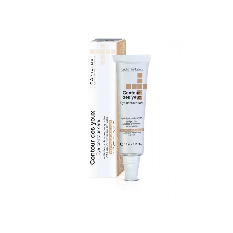 LCA PHARMA GEL CONTOUR DES YEUX SOIN HYDRATANT DÉFATIGUANT 15ML