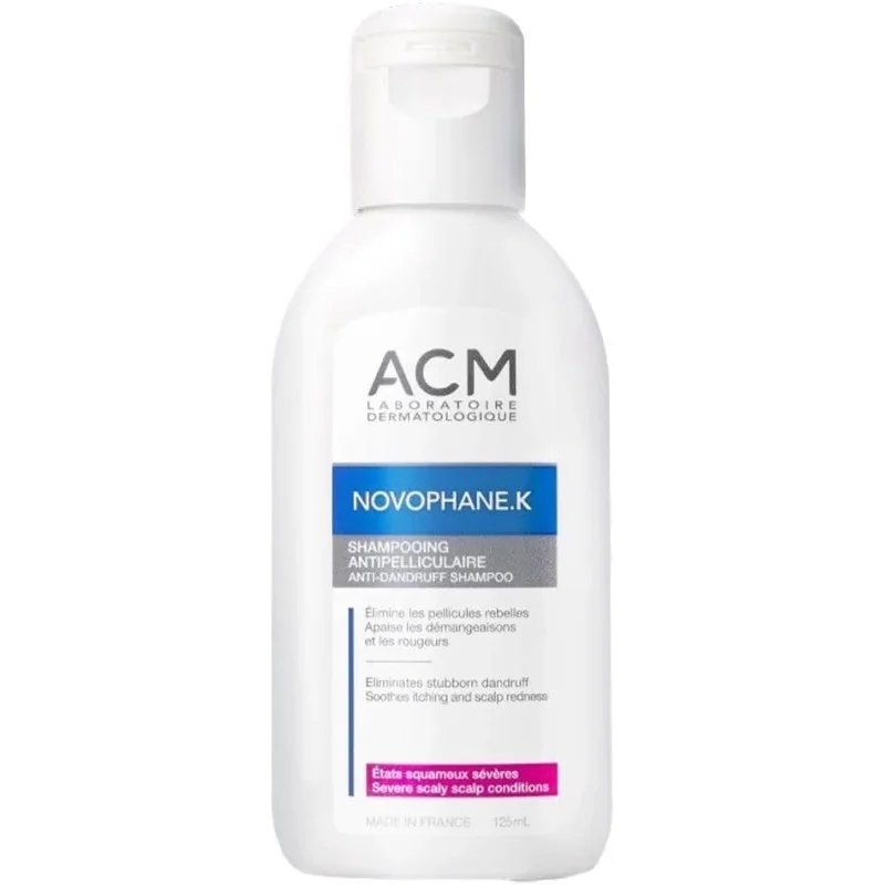 Acm Novophane K Shampooing pellicules sévères – 125 ml