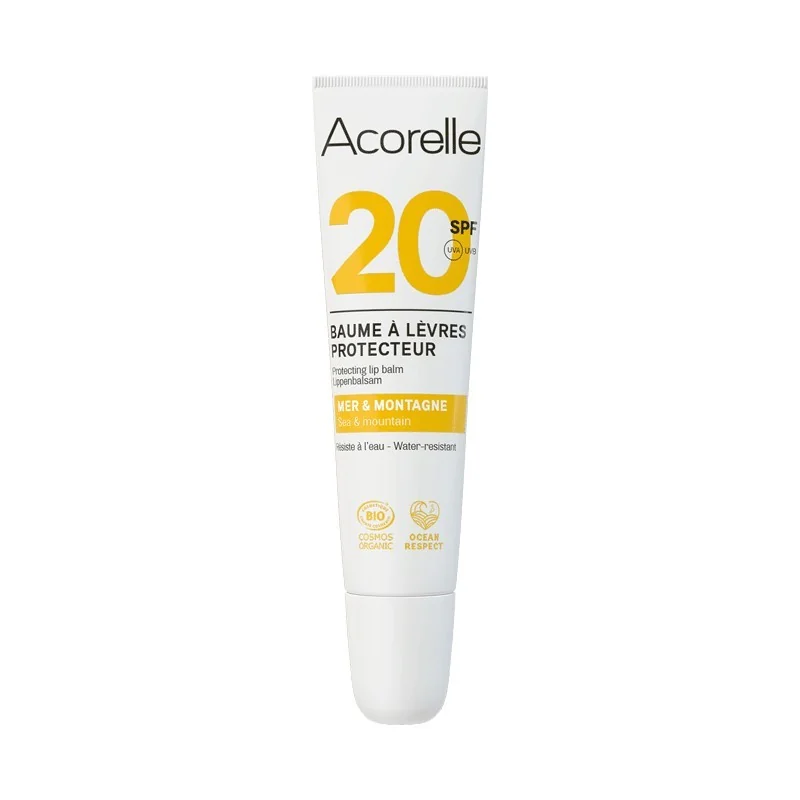 ACORELLE BAUME LEVRE PROTECTEUR SPF 20 10ML