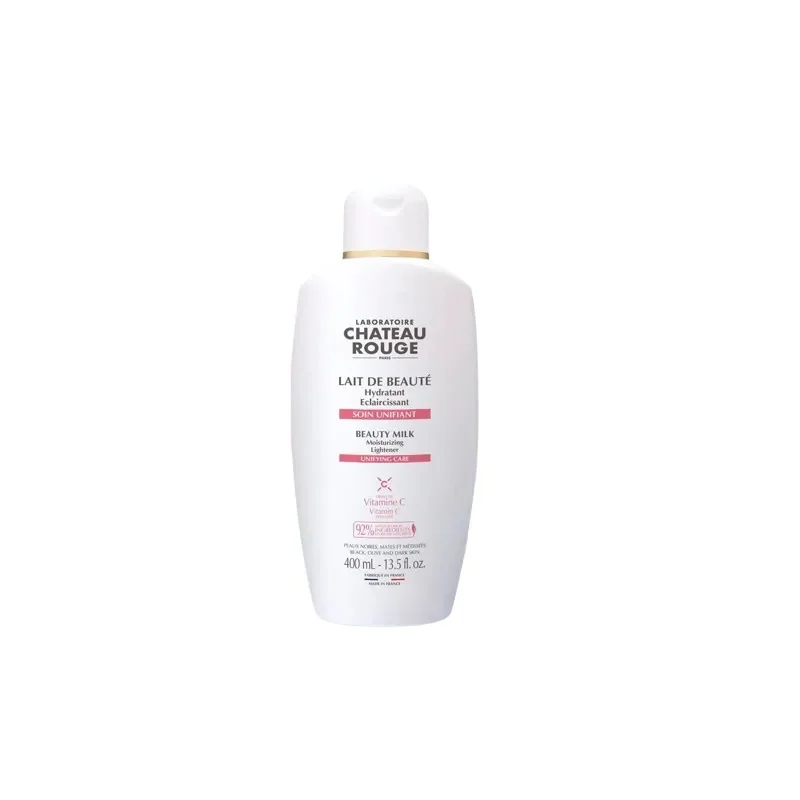 Chateau rouge lait beauté éclaircissant a la vitamine c visage et corps 400ml