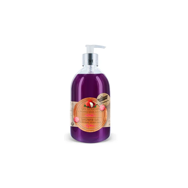 LES PETITS BAINS DE PROVENCE GEL DOUCHE LITCHI 500ml