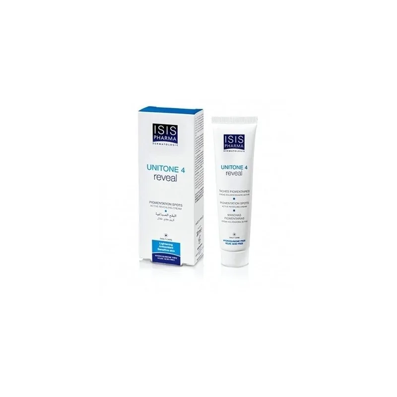 Isis pharma unitone 4 reveal crème éclaircissante active (30 ml)