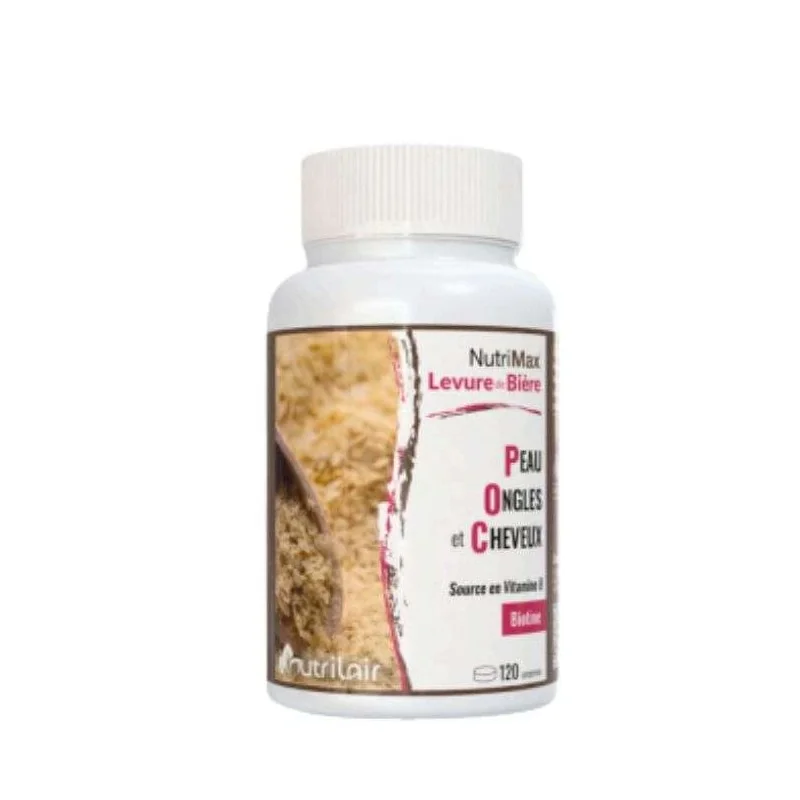 NUTRIMAX LEVURE DE BIERE 120 COMPRIMES