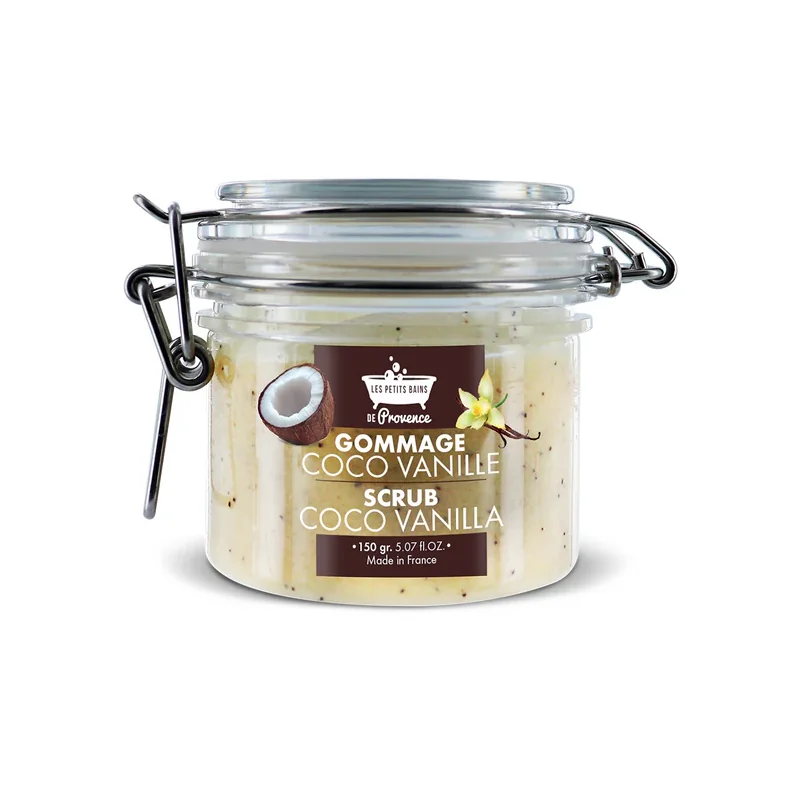LES PETITS BAINS DE PROVENCE GOMMAGE CORPOREL COCO VANILLE 150ML