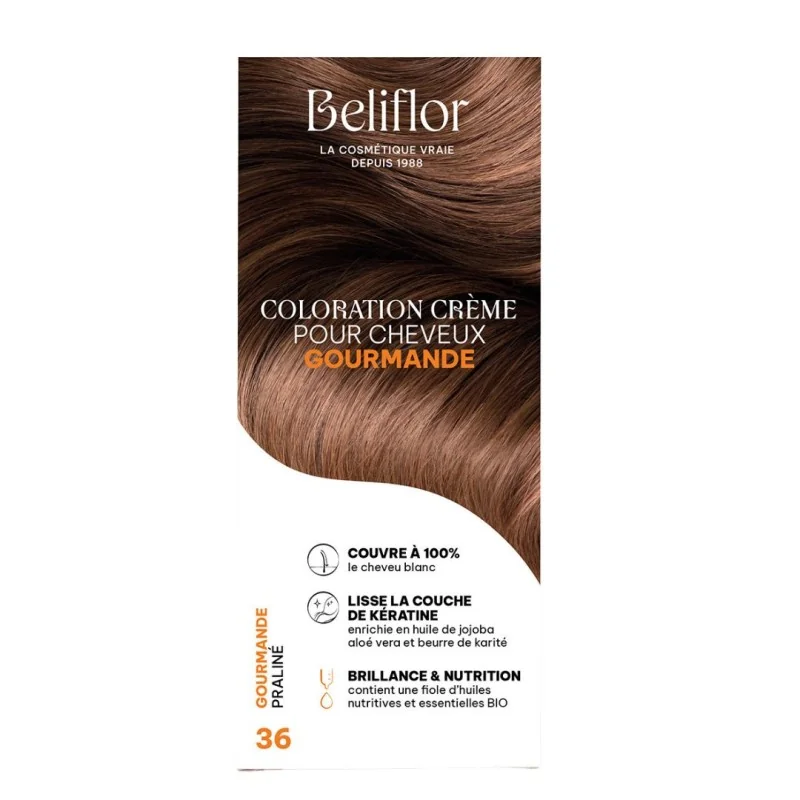 Beliflor UNIDOSE N° 36 COULEUR GOURMANDE PRALINE 120ml