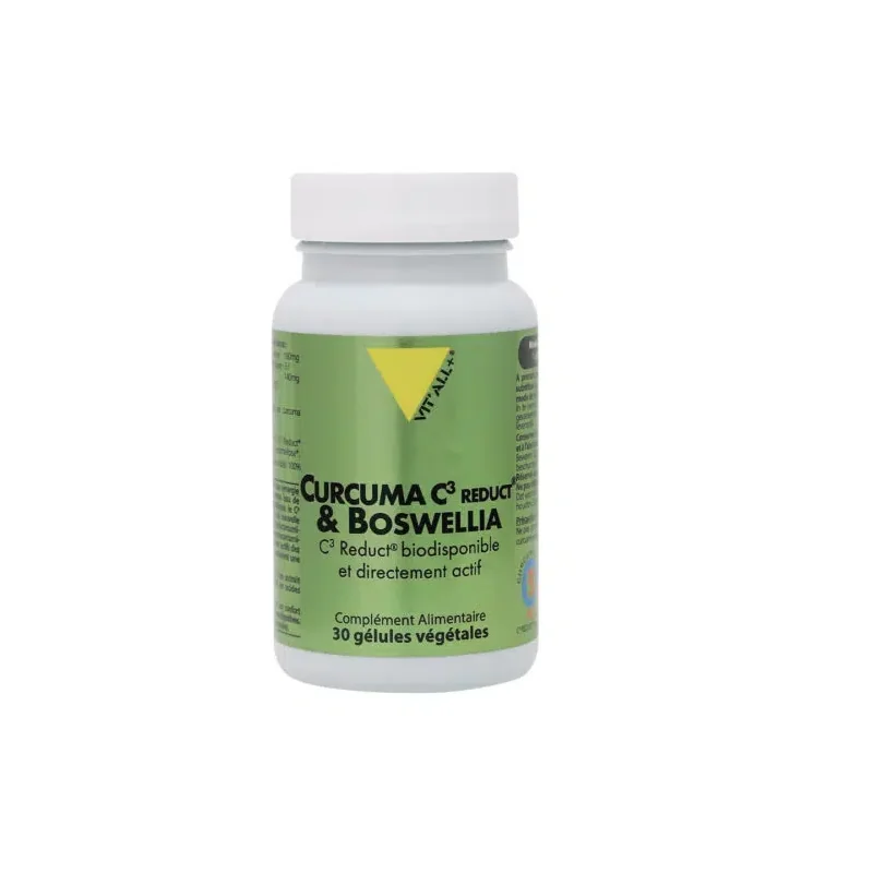 VIT'ALL+ CURCUMA C3 BOSWELLIA B30 GELULES