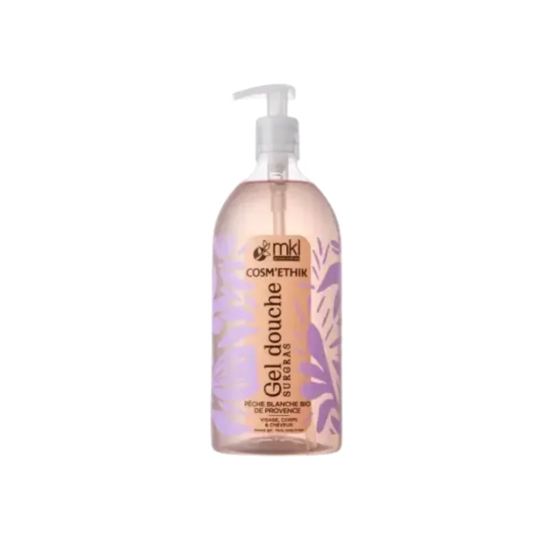 MKL Cosm’ethik Gel Douche Peche Blanche Bio de Provence 1L