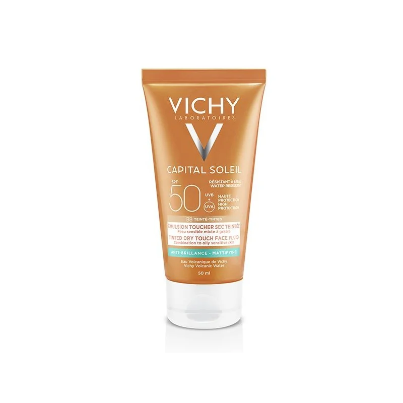 Vichy Capital Soleil CRÉME ANTI-BRILLANCE TEINTÉE TOUCHER SEC 50 ML