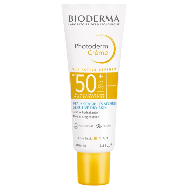 BIODERMA PHOTODERM SUN ACTIVE DEFENCE CREME SOLAIRE SPF 50 + INVISIBLE
