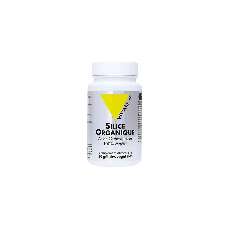 VIT’ALL+ SILICE ORGANIC 100MG / 30 GELULES